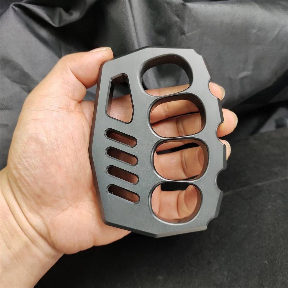 Outdoor Self-defense Knuckle Duster Portable Boxer Protective Gear - Image 2