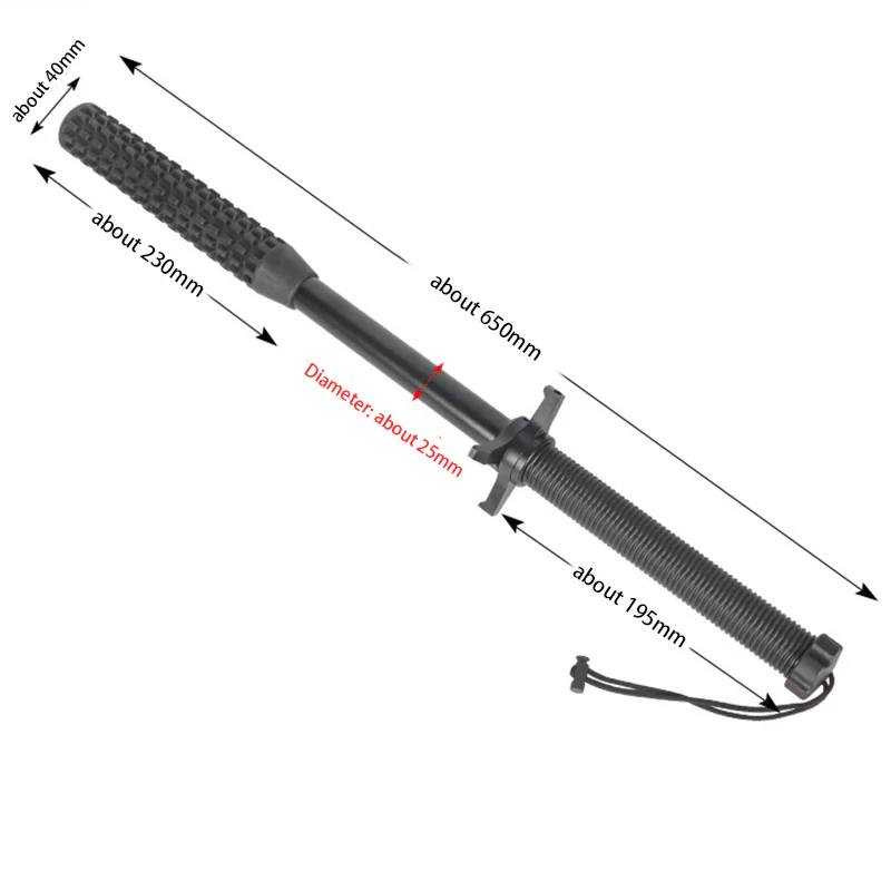 Outdoor Self-Defense Stick Broken Window Mace Baton - Image 5