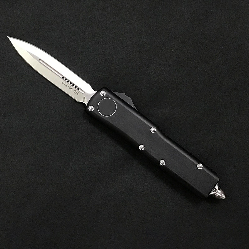Outdoor Tactical Knife Aluminum Handle Camping Survival Defense Pocket Knives - Image 3