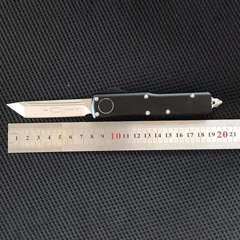 Outdoor Tactical Knife Aluminum Handle Camping Survival Defense Pocket Knives - Image 4