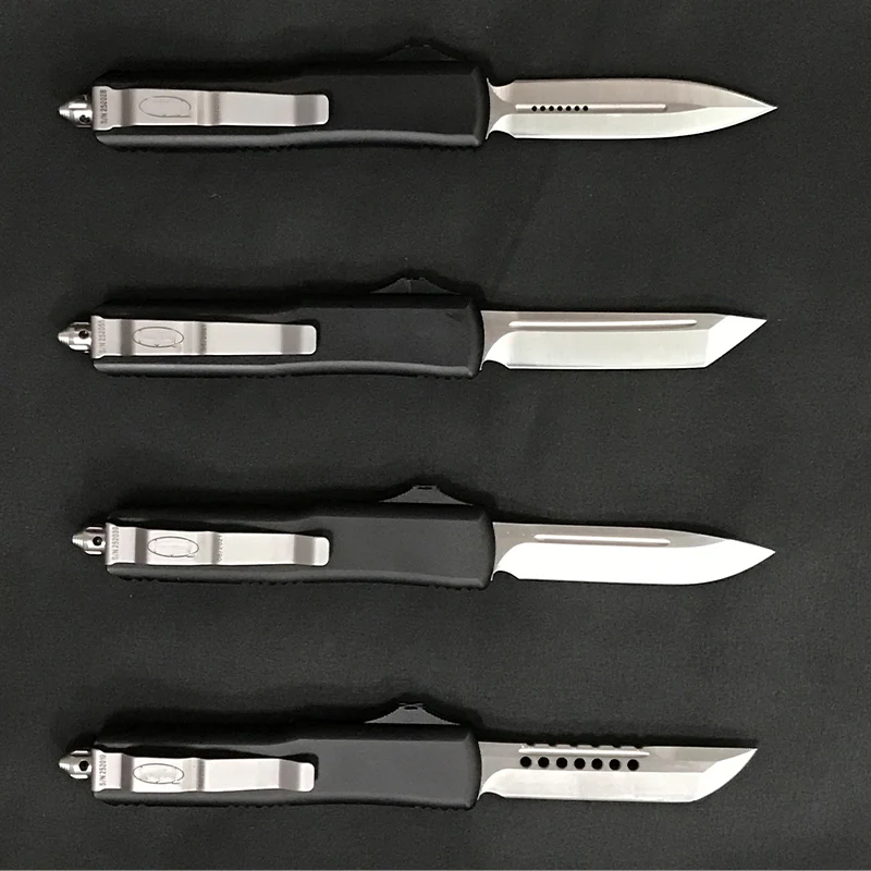 Outdoor Tactical Knife Aluminum Handle Camping Survival Defense Pocket Knives - Image 5