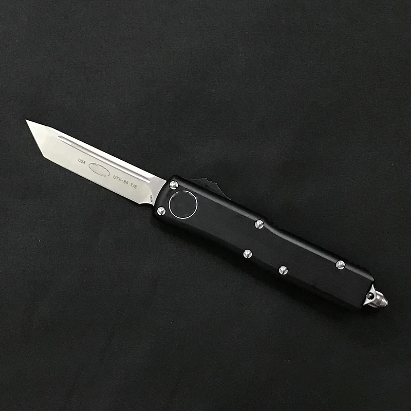 Outdoor Tactical Knife Aluminum Handle Camping Survival Defense Pocket Knives - Image 8