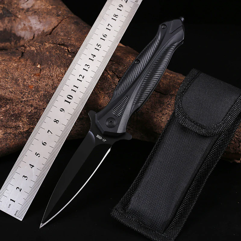 Outdoor Tactical Folding Knife Sharp Fast Opening Camping Knives - Image 2