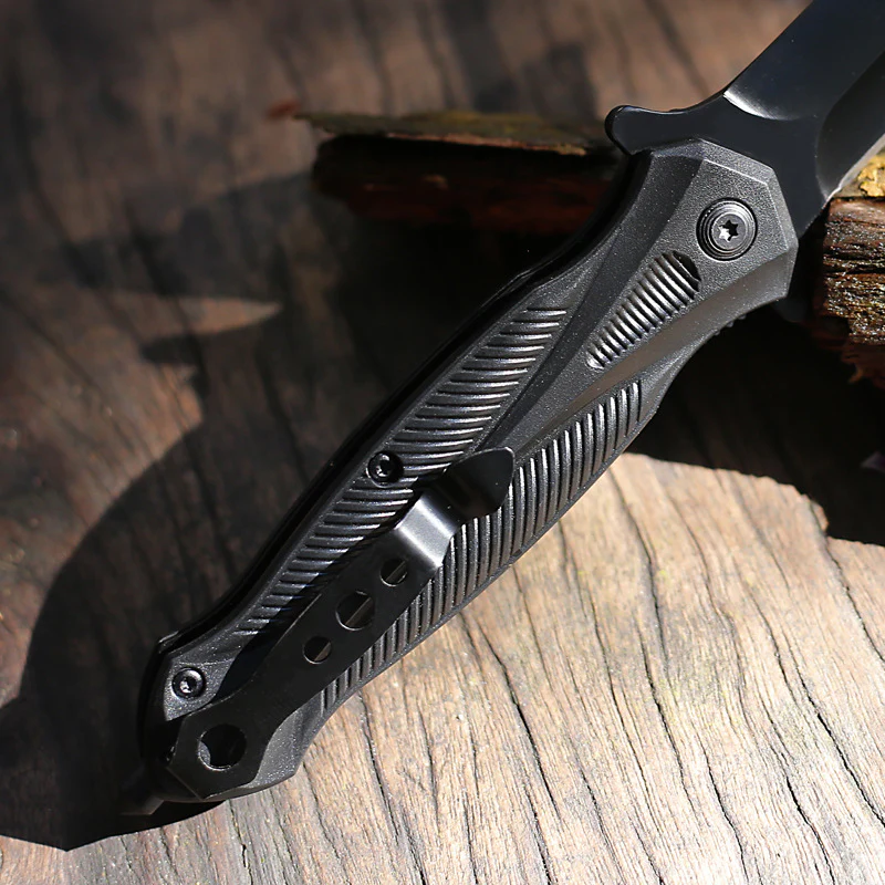 Outdoor Tactical Folding Knife Sharp Fast Opening Camping Knives - Image 3