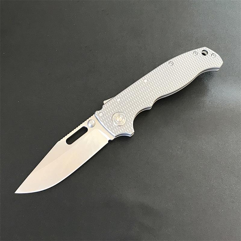 Outdoor Titanium Alloy Folding Knife Camping Hunting Pocket Knives - Image 10