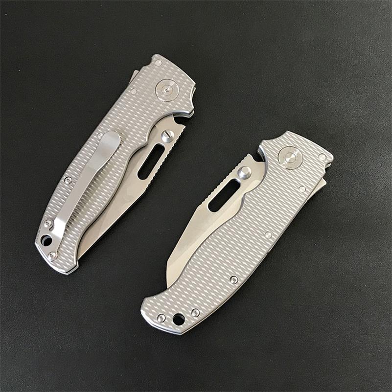 Outdoor Titanium Alloy Folding Knife Camping Hunting Pocket Knives - Image 4