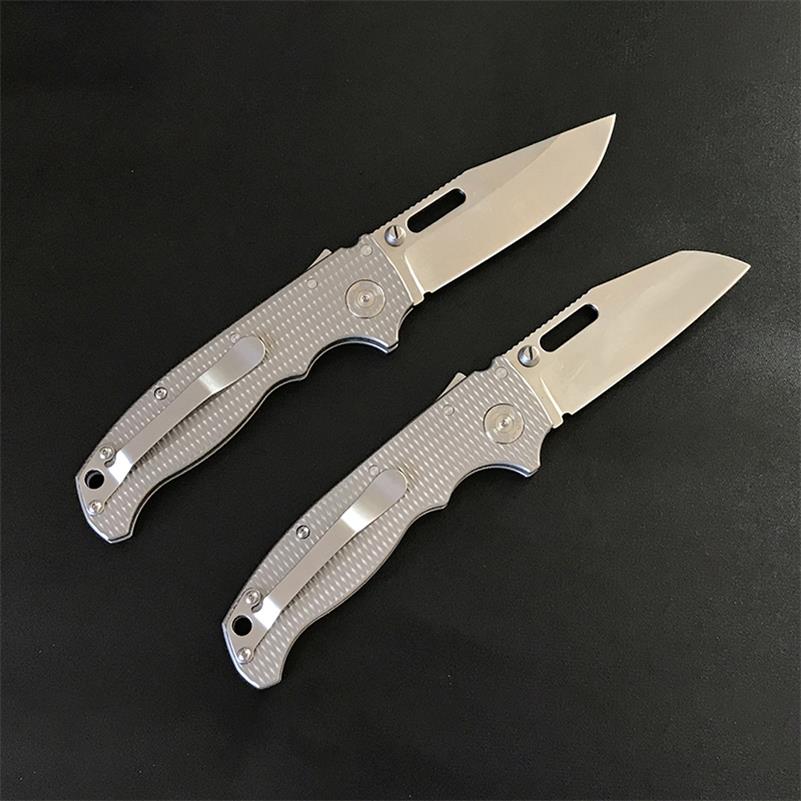 Outdoor Titanium Alloy Folding Knife Camping Hunting Pocket Knives - Image 8