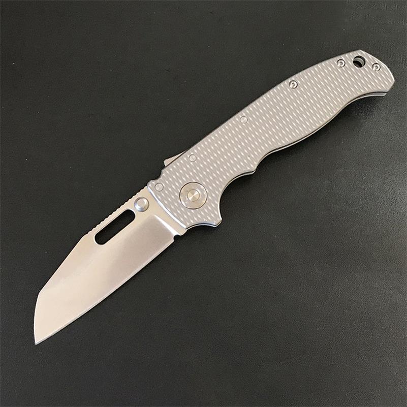 Outdoor Titanium Alloy Folding Knife Camping Hunting Pocket Knives - Image 9