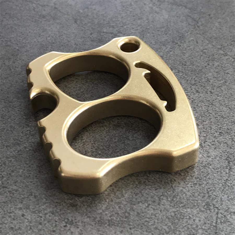 Personalized Brass Knuckle Duster Bottle Opening EDC Tool - Image 10