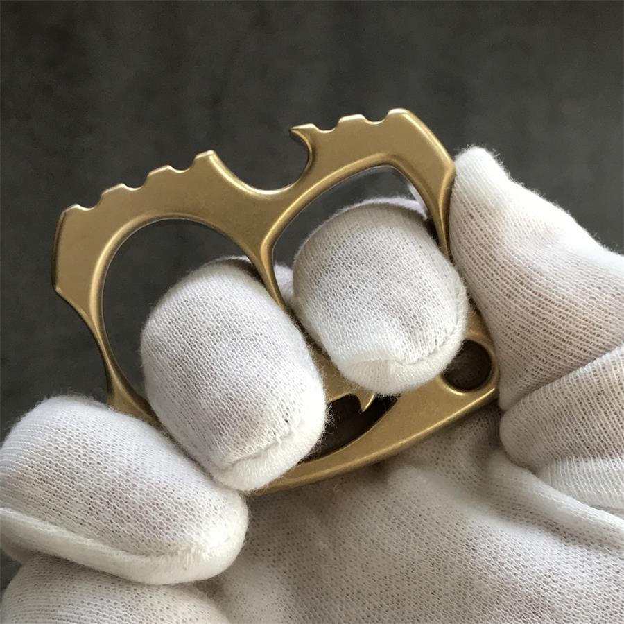Personalized Brass Knuckle Duster Bottle Opening EDC Tool - Image 3