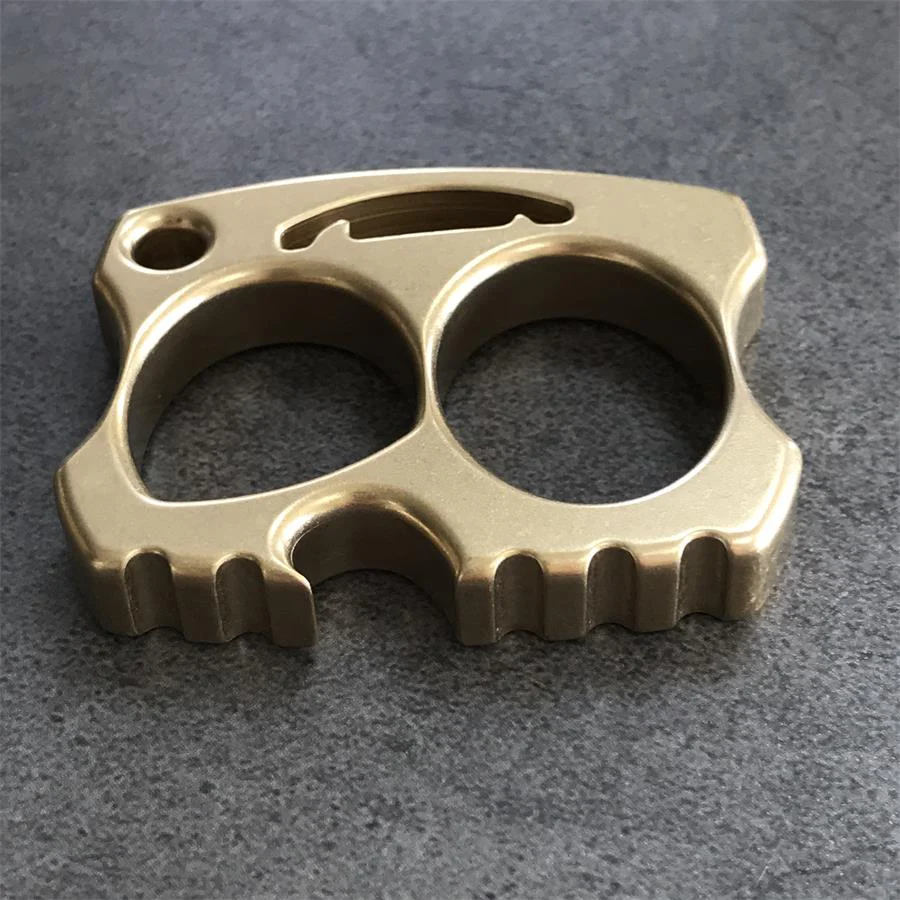 Personalized Brass Knuckle Duster Bottle Opening EDC Tool - Image 6