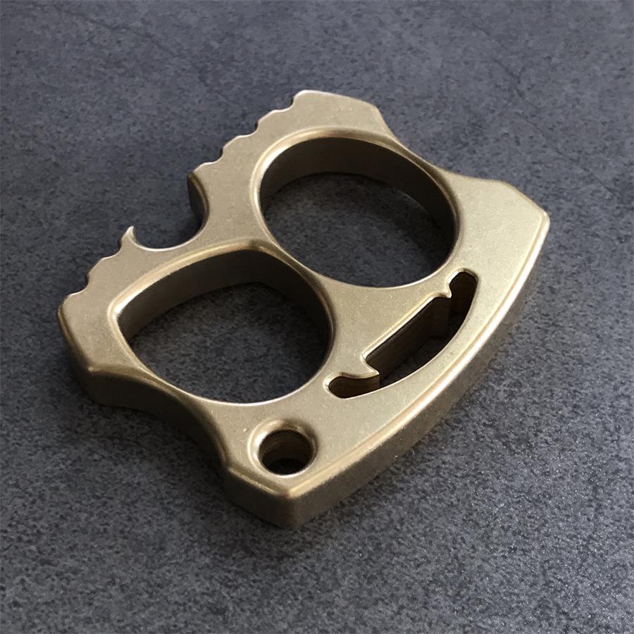 Personalized Brass Knuckle Duster Bottle Opening EDC Tool - Image 9