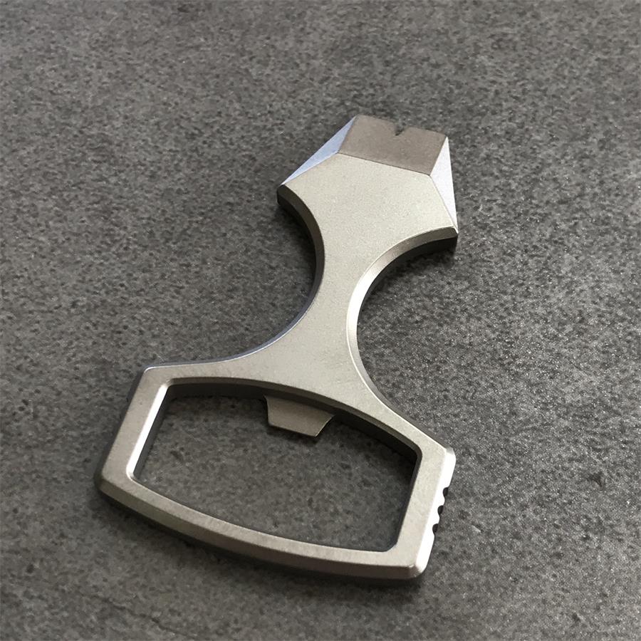Portable Crowbar Bottle Opening EDC Window Breaking Tool - Image 7