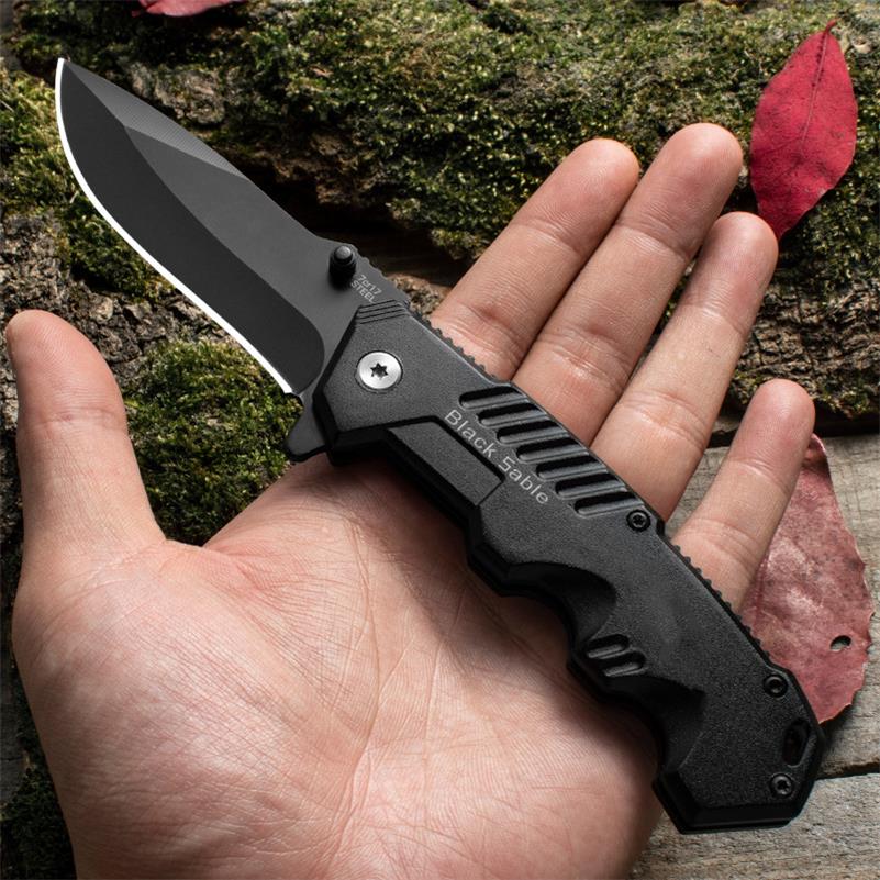 Portable Folding Knife Outdoor Defense Pocket Knives - Image 2