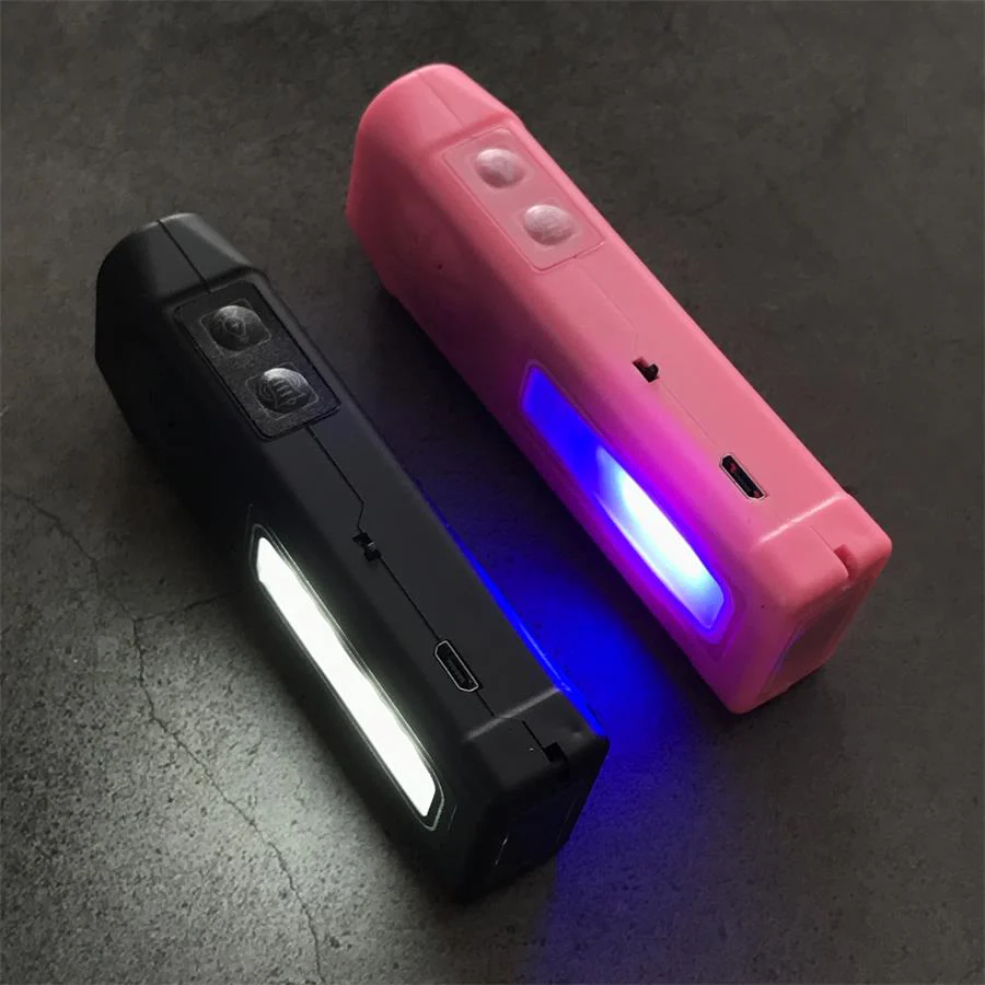 Portable Multifunctional Stun Gun Lighting Lamp Self-defense Tools - Image 4