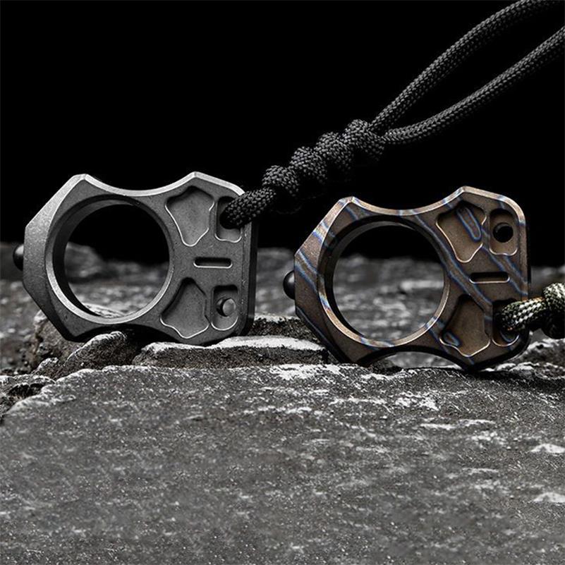 Portable Window Breaker Titanium Knuckle Duster - Image 9