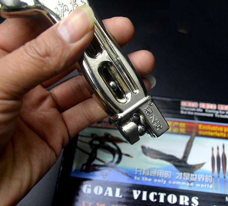 Powerful All-metal Slingshot with Marble Bin, High-toughness Aluminum Alloy Slingshot Rubber Band Set - Image 4