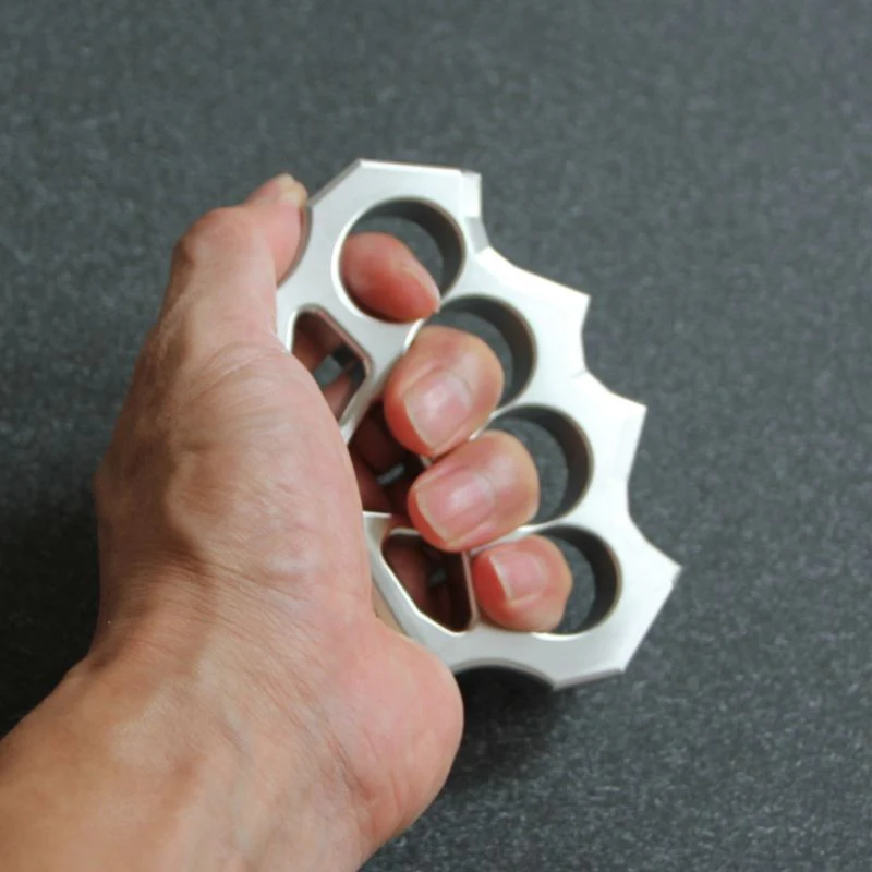Precision 304 Steel Knuckle Duster Self-defense Tool - Image 3