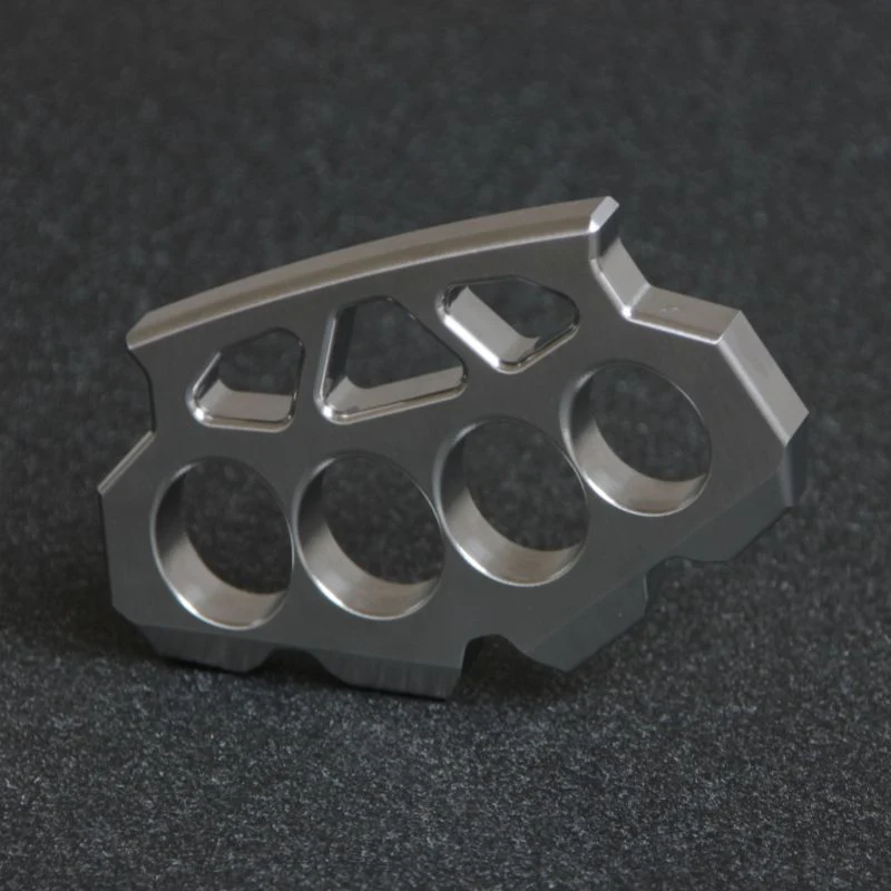 Precision Solid Steel Knuckle Duster Self-defense EDC Tool - Image 4