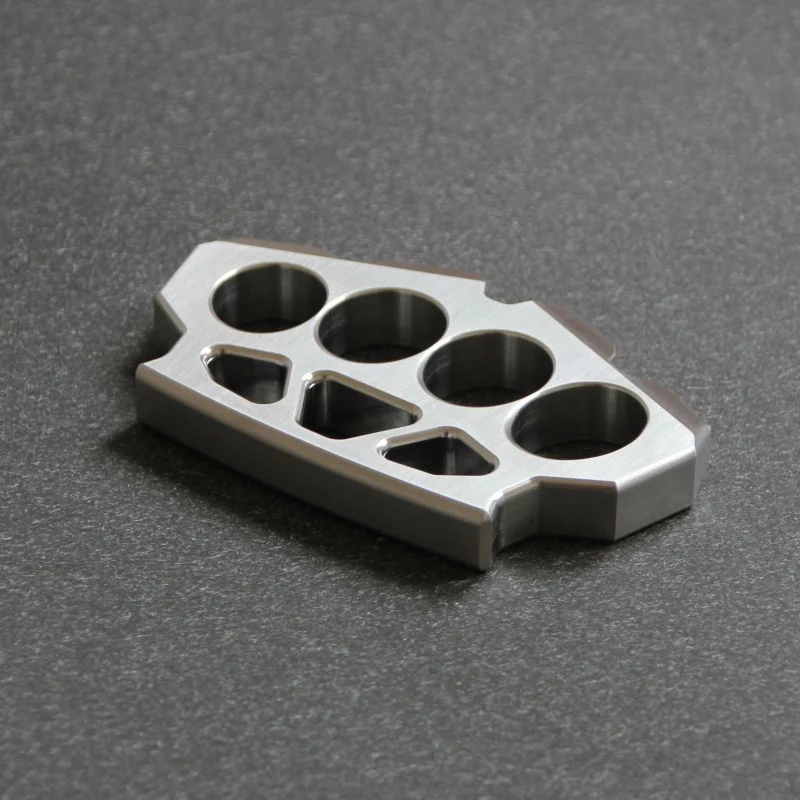 Precision Solid Steel Knuckle Duster Self-defense EDC Tool - Image 7