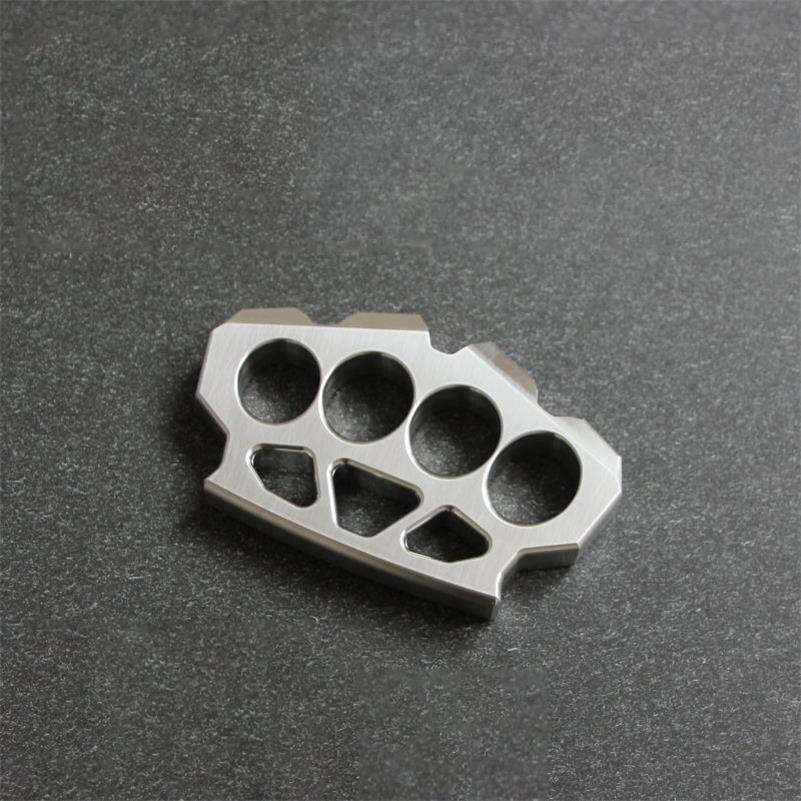 Precision Solid Steel Knuckle Duster Self-defense EDC Tool - Image 8