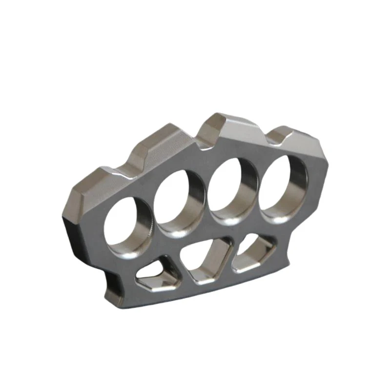 Precision Solid Steel Knuckle Duster Self-defense EDC Tool - Image 9