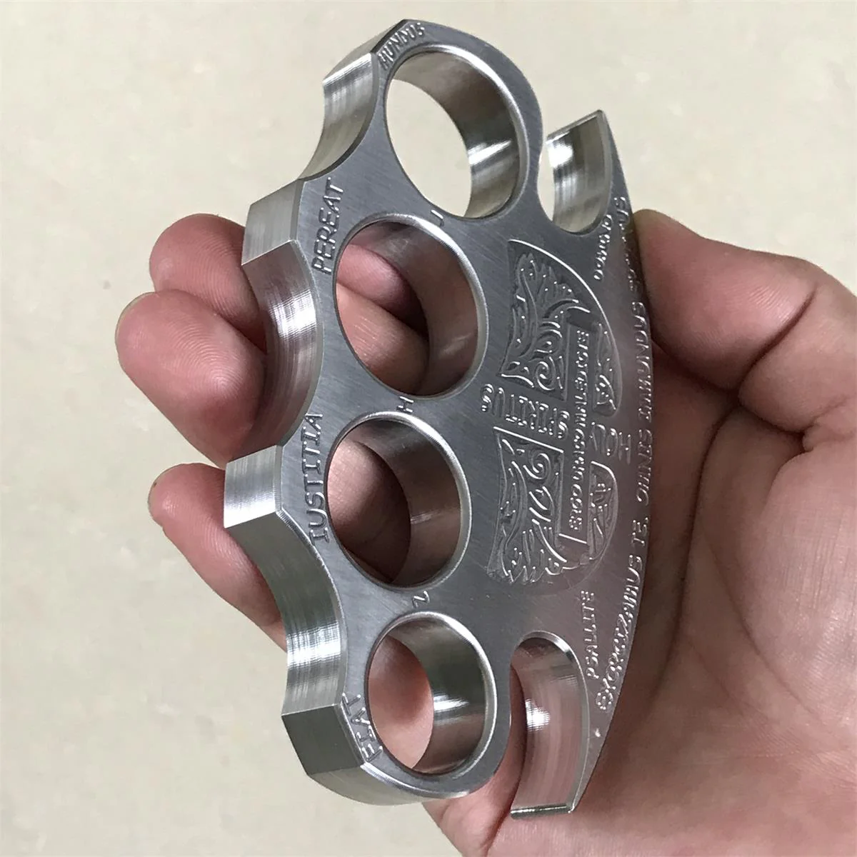 Precision Solid Steel Warrior knuckle Duster - Image 7