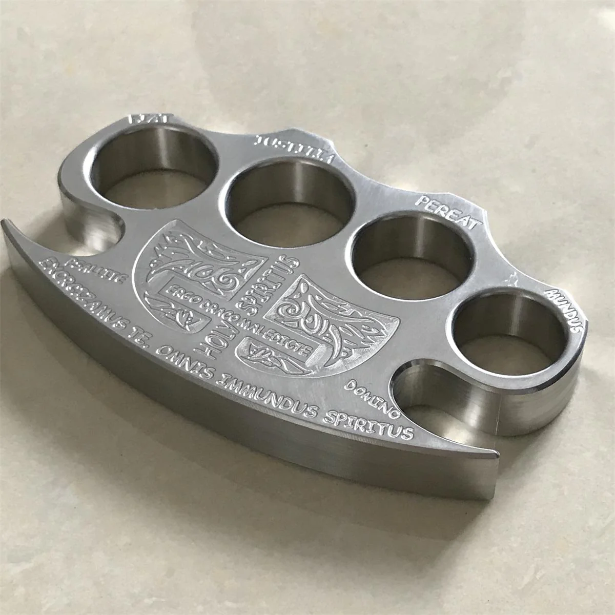 Precision Solid Steel Warrior knuckle Duster - Image 8