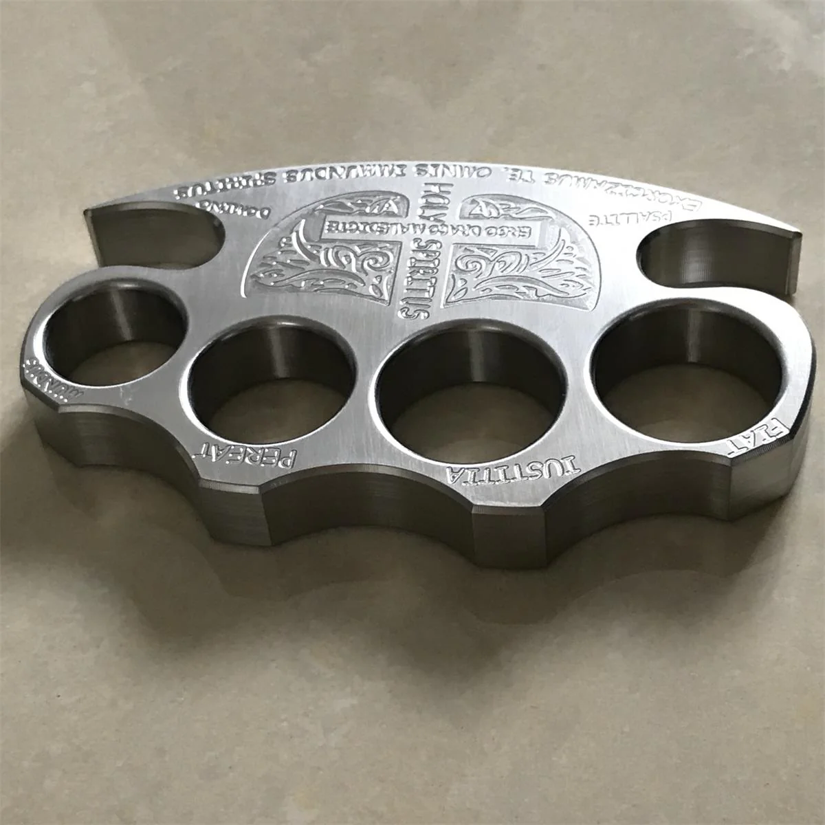 Precision Solid Steel Warrior knuckle Duster - Image 9