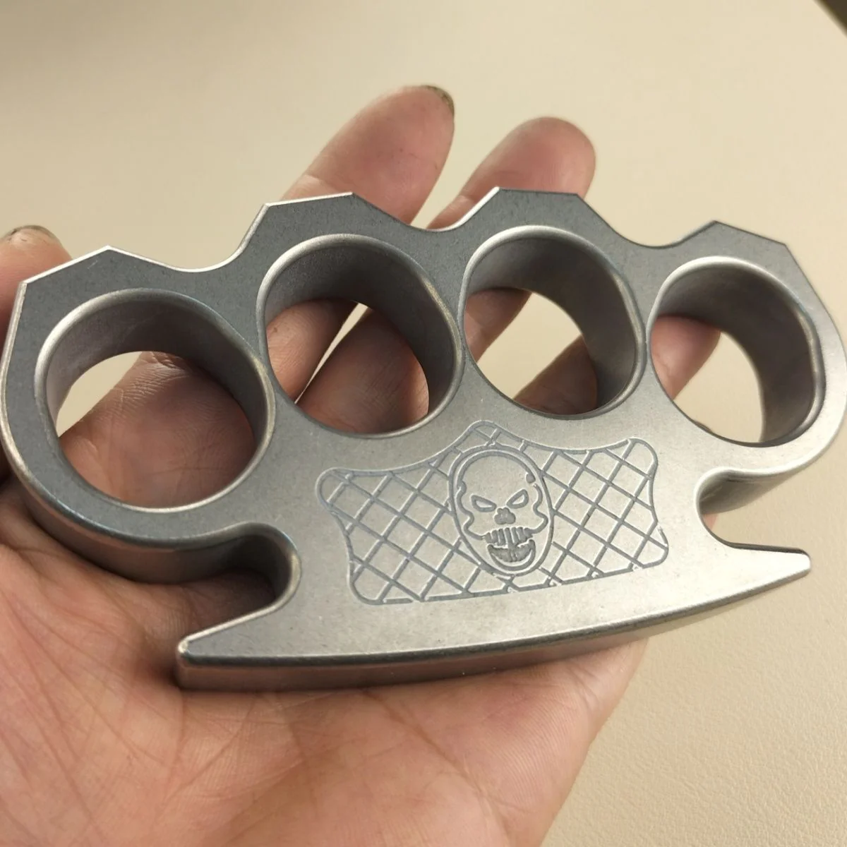 Precision Stainless Steel Knuckle Duster Security Defense Window Breaker Boxing Combat EDC Tool - Image 5