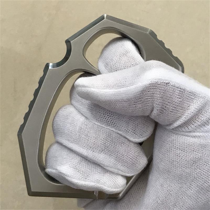 Precision Steel Knuckle Duster Window Breaker Defense Gear - Image 3