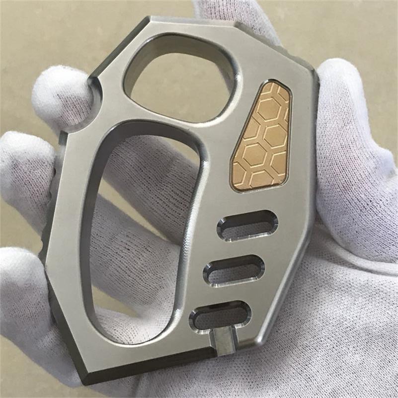 Precision Steel Knuckle Duster Window Breaker Defense Gear - Image 4