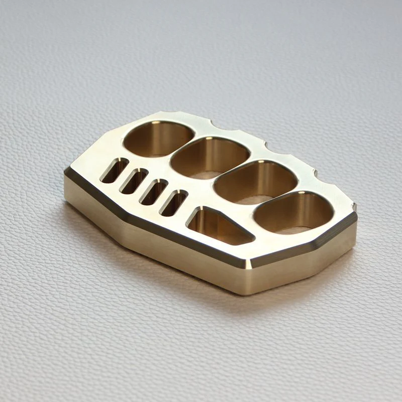 Precision Thickened Brass Knuckle Duster Boxing Self-Defense Gear - Image 6