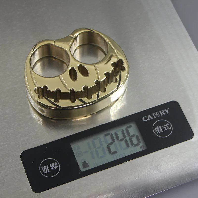 Pumpkin Brass Knuckle Duster - Image 5