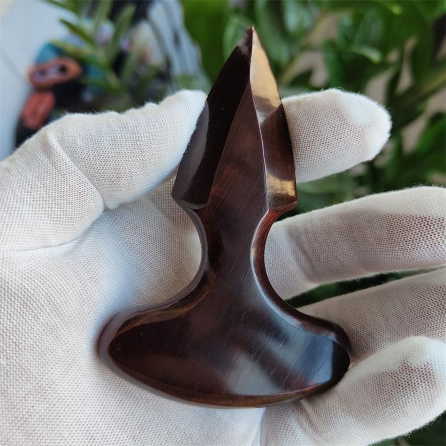 Pure Hand-polished Rosewood Hand Thorn Self-defense Tool - Image 4