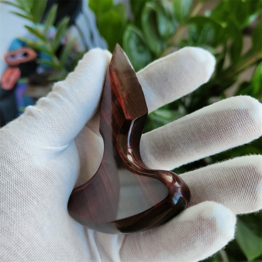Pure Hand-polished Rosewood Hand Thorn Self-defense Tool - Image 9