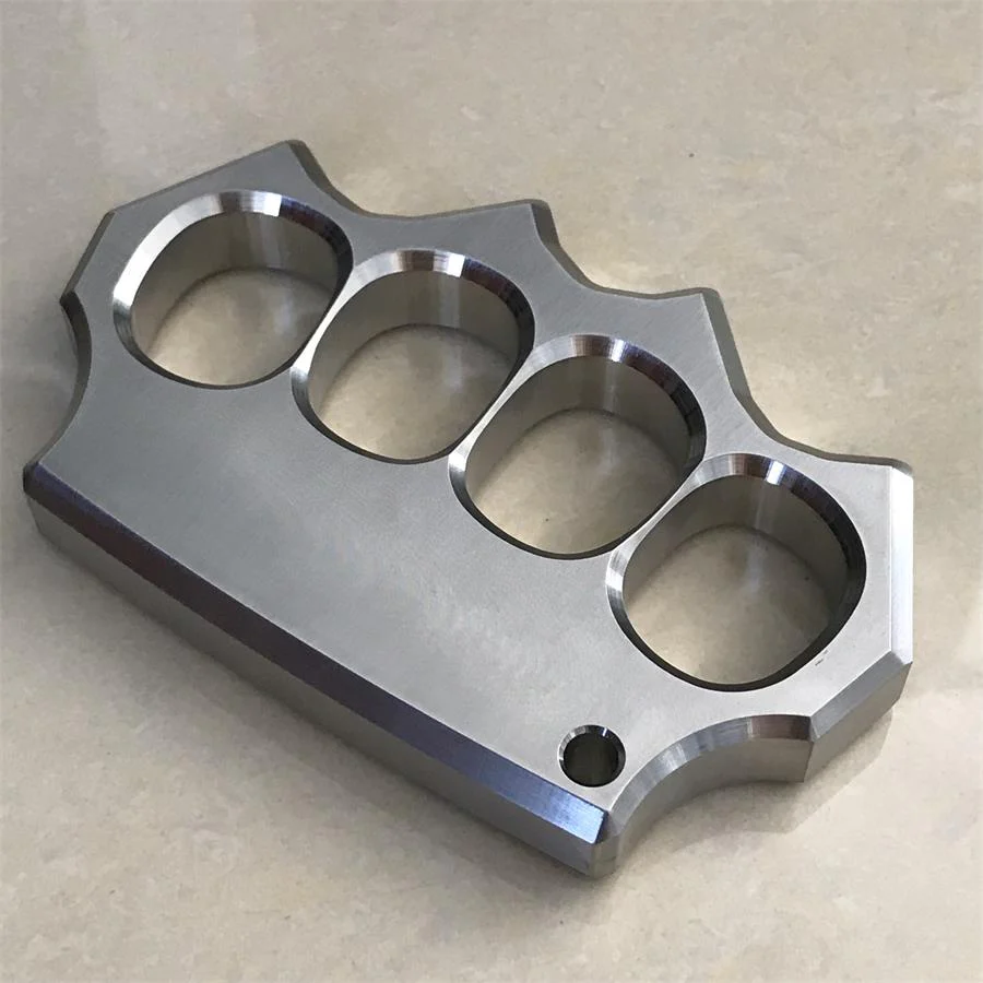 Rugged Stainless Steel Knuckle Duster Finger Buckle Outdoor Defense Boxing Window Breaker Combat Training Gear - Image 11