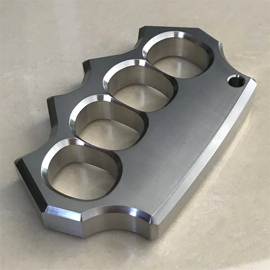 Rugged Stainless Steel Knuckle Duster Finger Buckle Outdoor Defense Boxing Window Breaker Combat Training Gear - Image 12