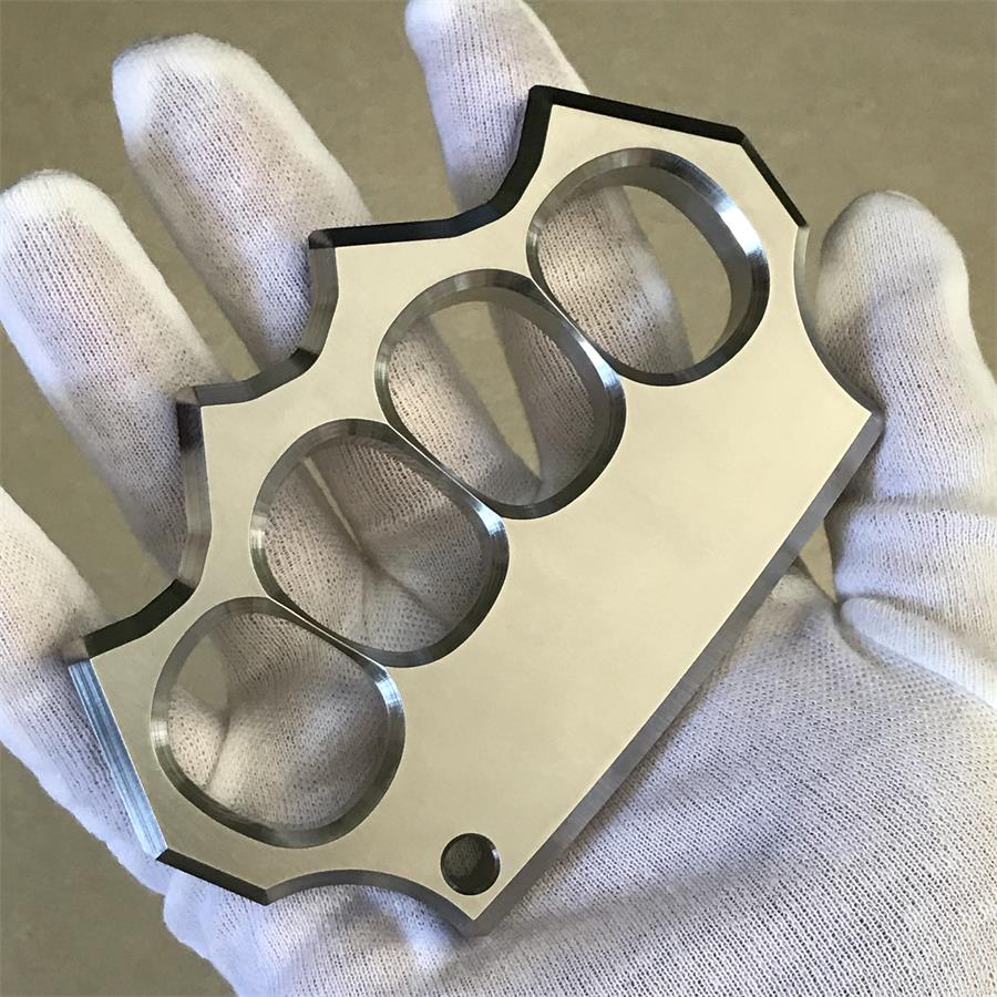 Rugged Stainless Steel Knuckle Duster Finger Buckle Outdoor Defense Boxing Window Breaker Combat Training Gear - Image 13