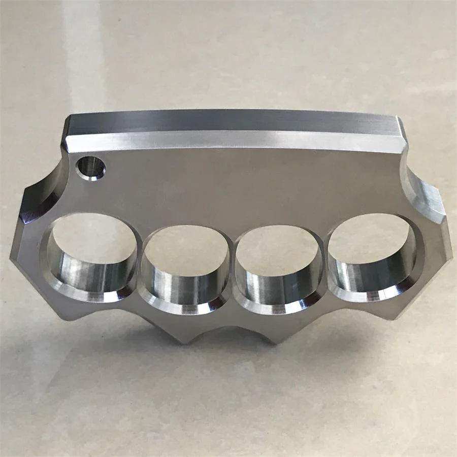 Rugged Stainless Steel Knuckle Duster Finger Buckle Outdoor Defense Boxing Window Breaker Combat Training Gear - Image 17