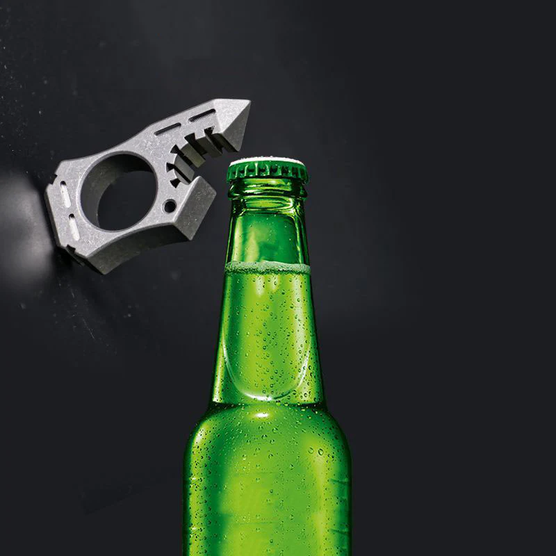Shark Bottle Opening Knuckle Duster Self-defense Tool - Image 3