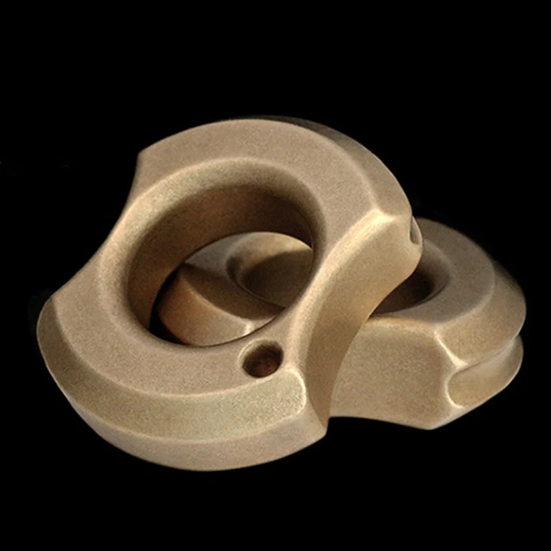 Single Finger Brass Knuckle Duster Portable Self Defense EDC Tool - Image 5