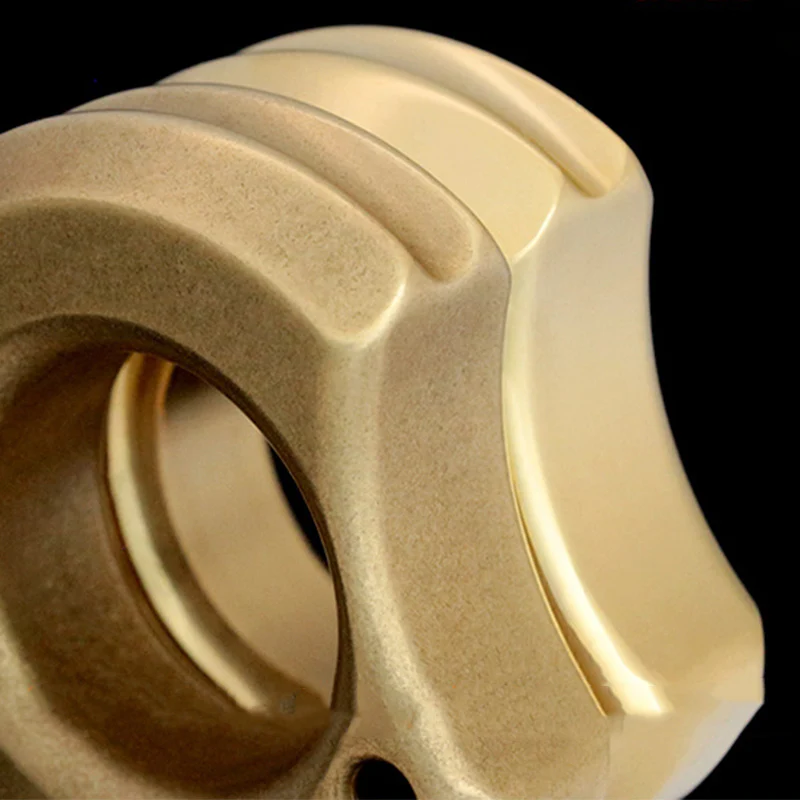 Single Finger Brass Knuckle Duster Portable Self Defense EDC Tool - Image 6