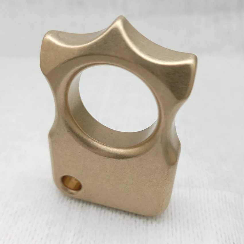Single Finger Brass Knuckle Multi-style Defense Tool - Image 4