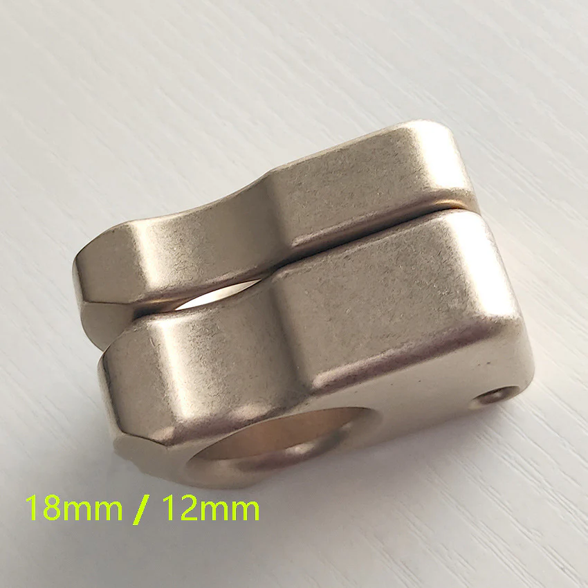 Single Finger Brass Knuckle Multi-style Defense Tool - Image 6