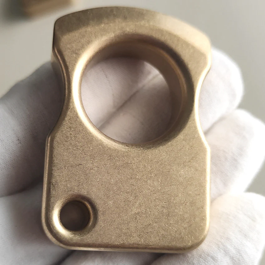 Single Finger Brass Knuckle Multi-style Defense Tool - Image 9