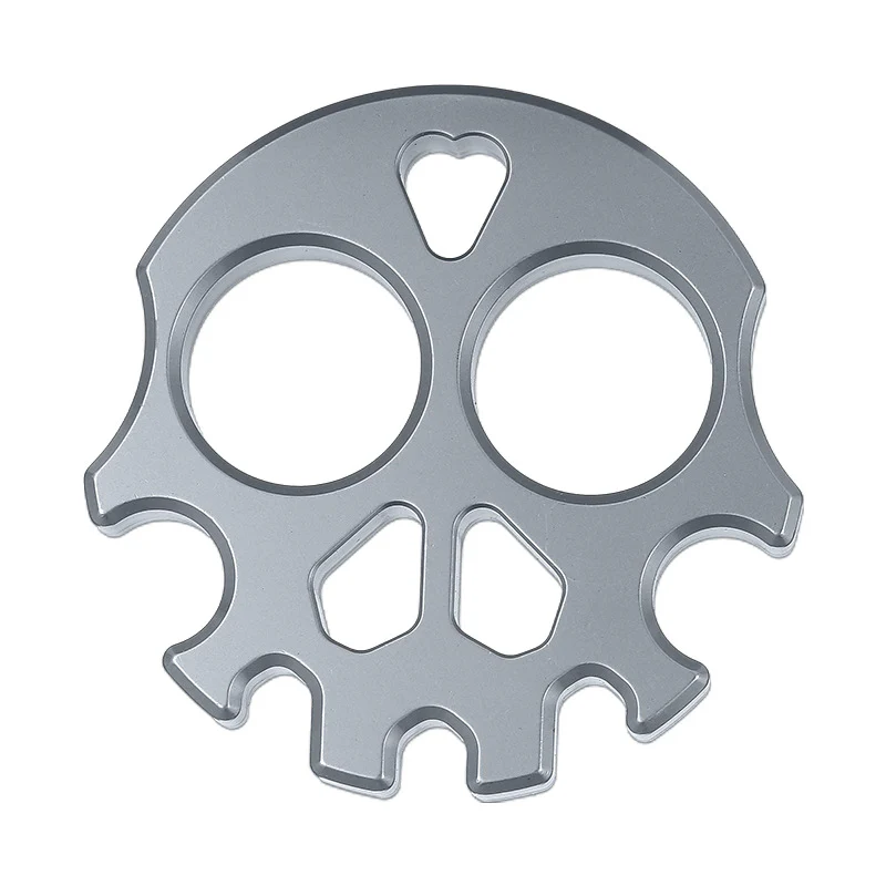 Skull Knuckle Duster Multifunctional Window Breaking EDC Tool - Image 6