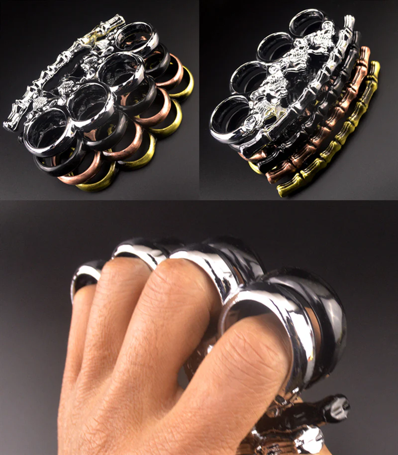 White Bone Demon Metal Knuckle Duster - Image 5