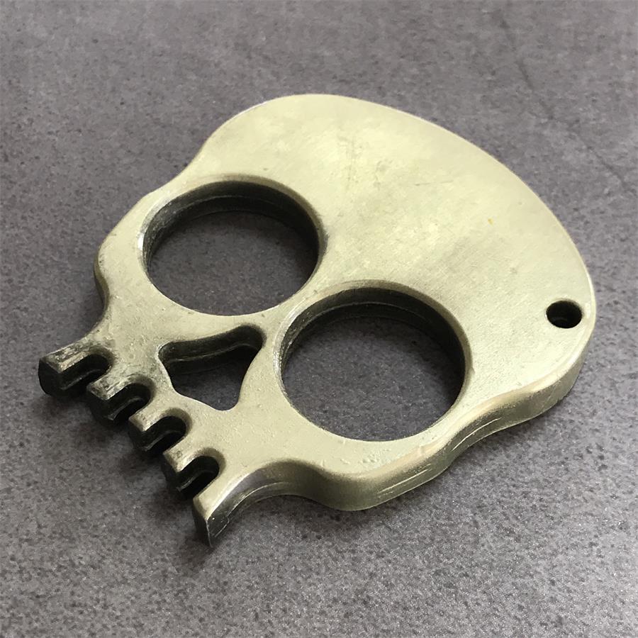 Skull Two-Finger Knuckle Duster EDC Decoration - Image 2