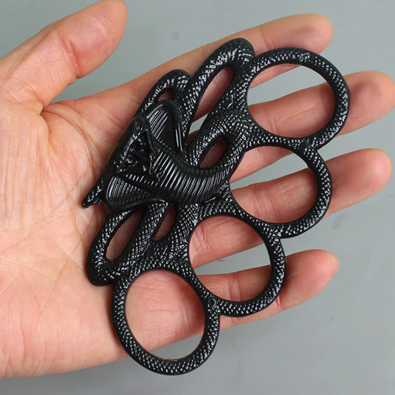 Snake Knuckle Dusters Self Defense EDC Tool - Image 4
